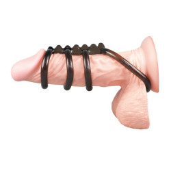 Bad Kitty Etui de pénis avec anneaux 6.5 cm